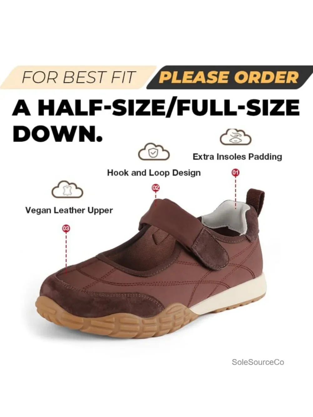 Wide Toe Mary Jane Fashion Sneakers for Women Slip Resistant Ballet Flats